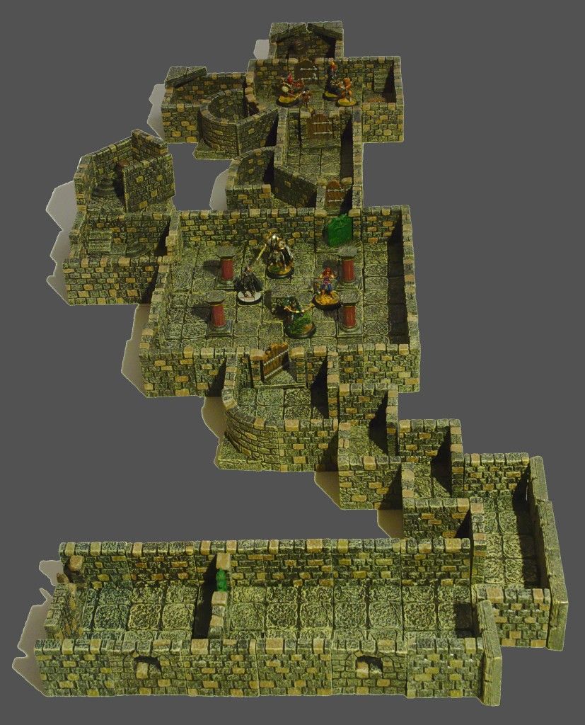Dungeon con Dwarven Tiles