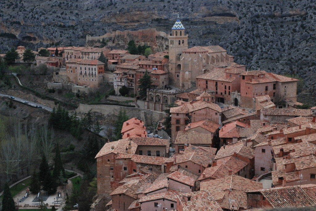Vista de Albarracín desde la muralla